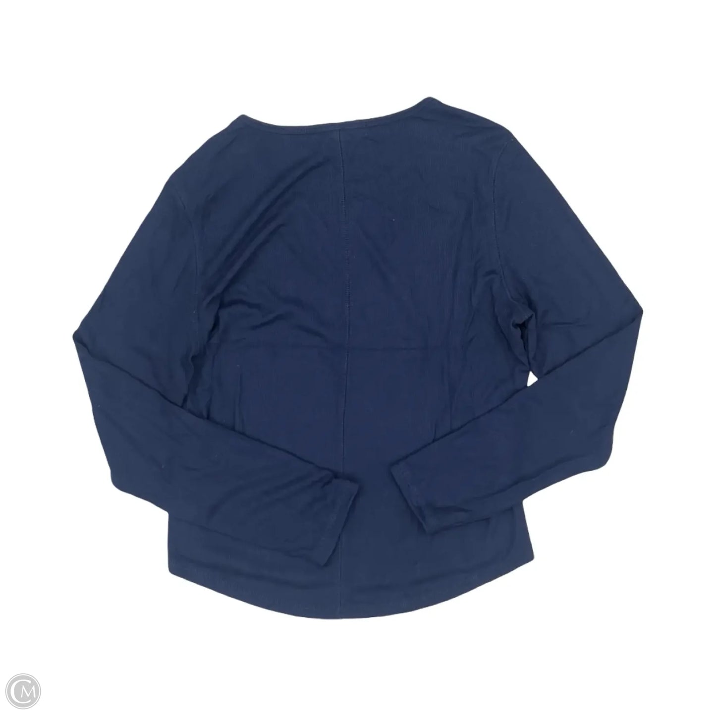 Top Long Sleeve By C And C In Navy, Size: L
