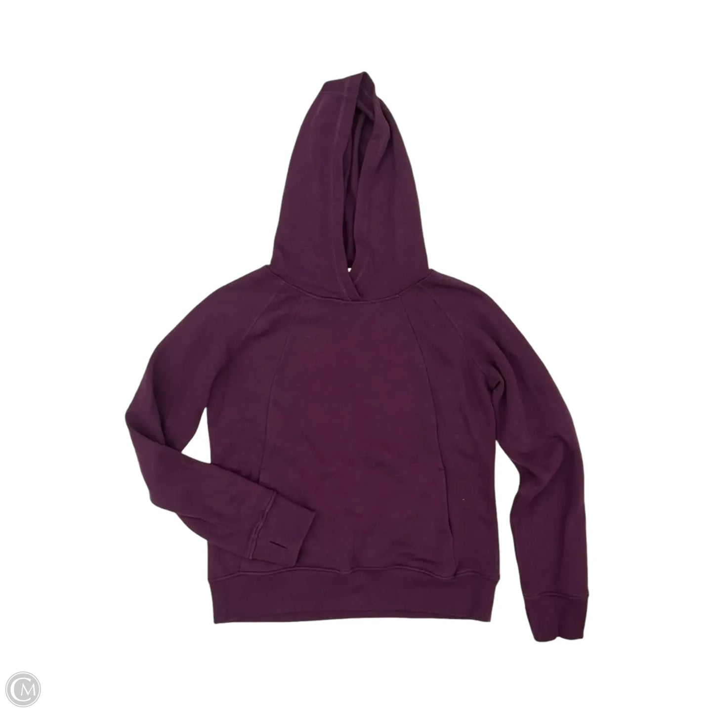 Athletic Sweatshirt Hoodie By Zyia In Purple, Size: L