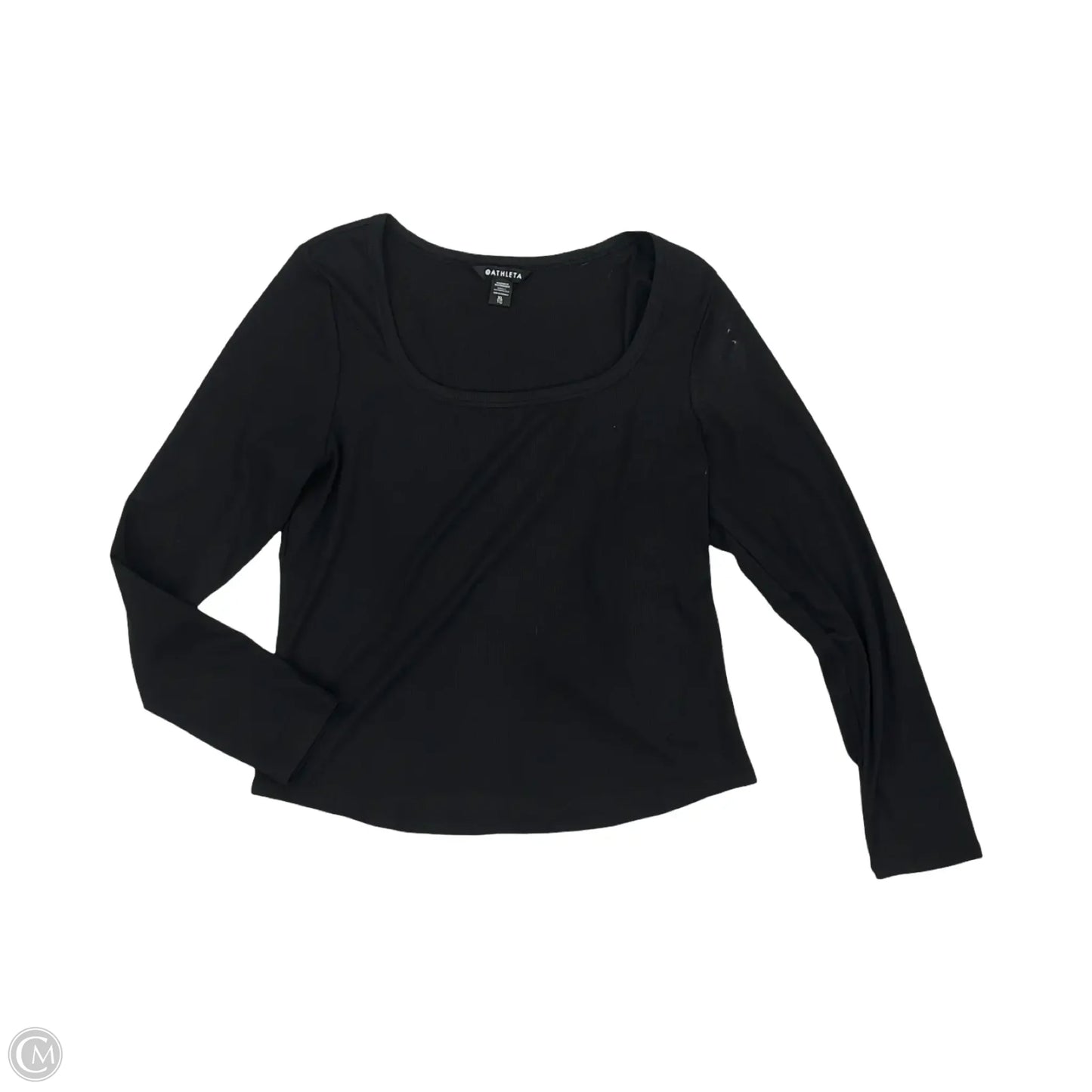 Top Long Sleeve By Athleta In Black, Size: Xl