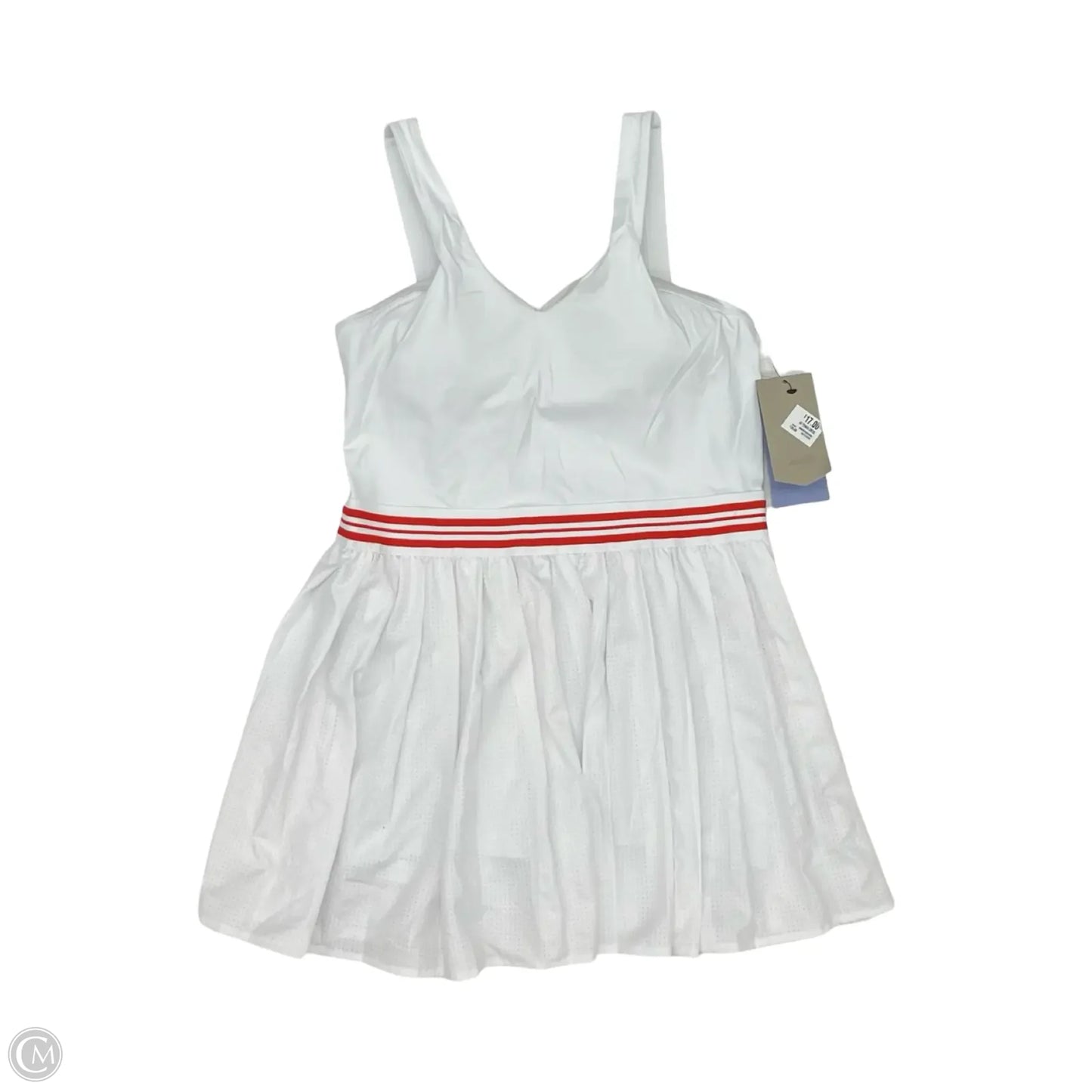 Athletic Dress By Avia In Red & White, Size: M