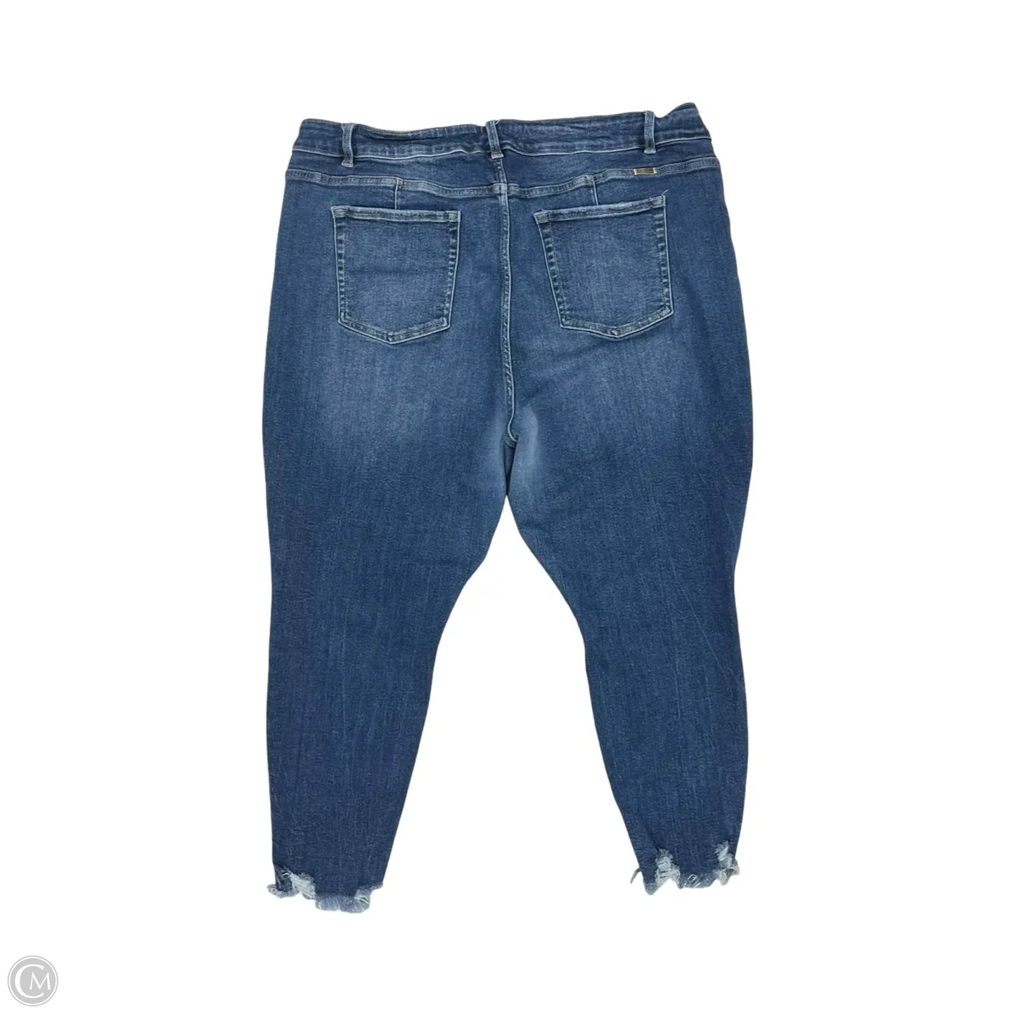 Jeans Skinny By Kancan In Blue Denim, Size: 24