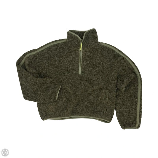 Sweatshirt Collar By Old Navy In Green, Size: S