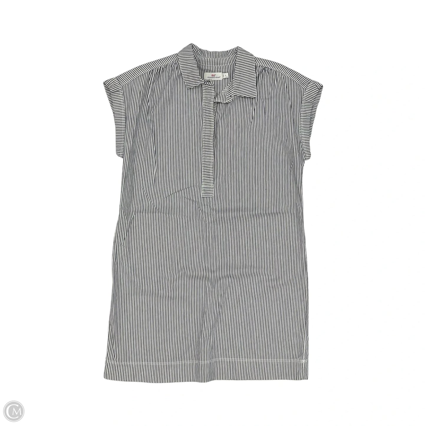 Dress Casual Short By Vineyard Vines In Striped Pattern, Size: S