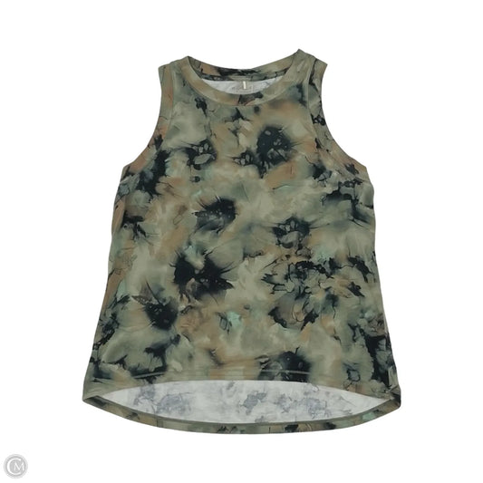 Athletic Tank Top By Calia In Camouflage Print, Size: M