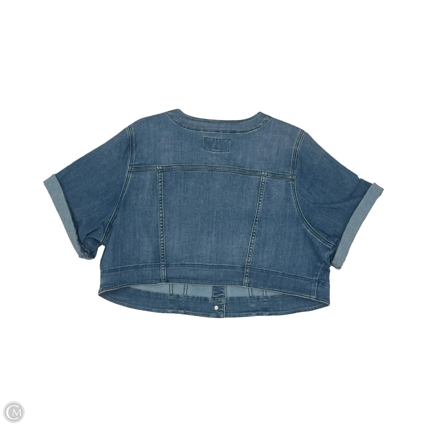 Jacket Denim By Torrid In Blue Denim, Size: 2x
