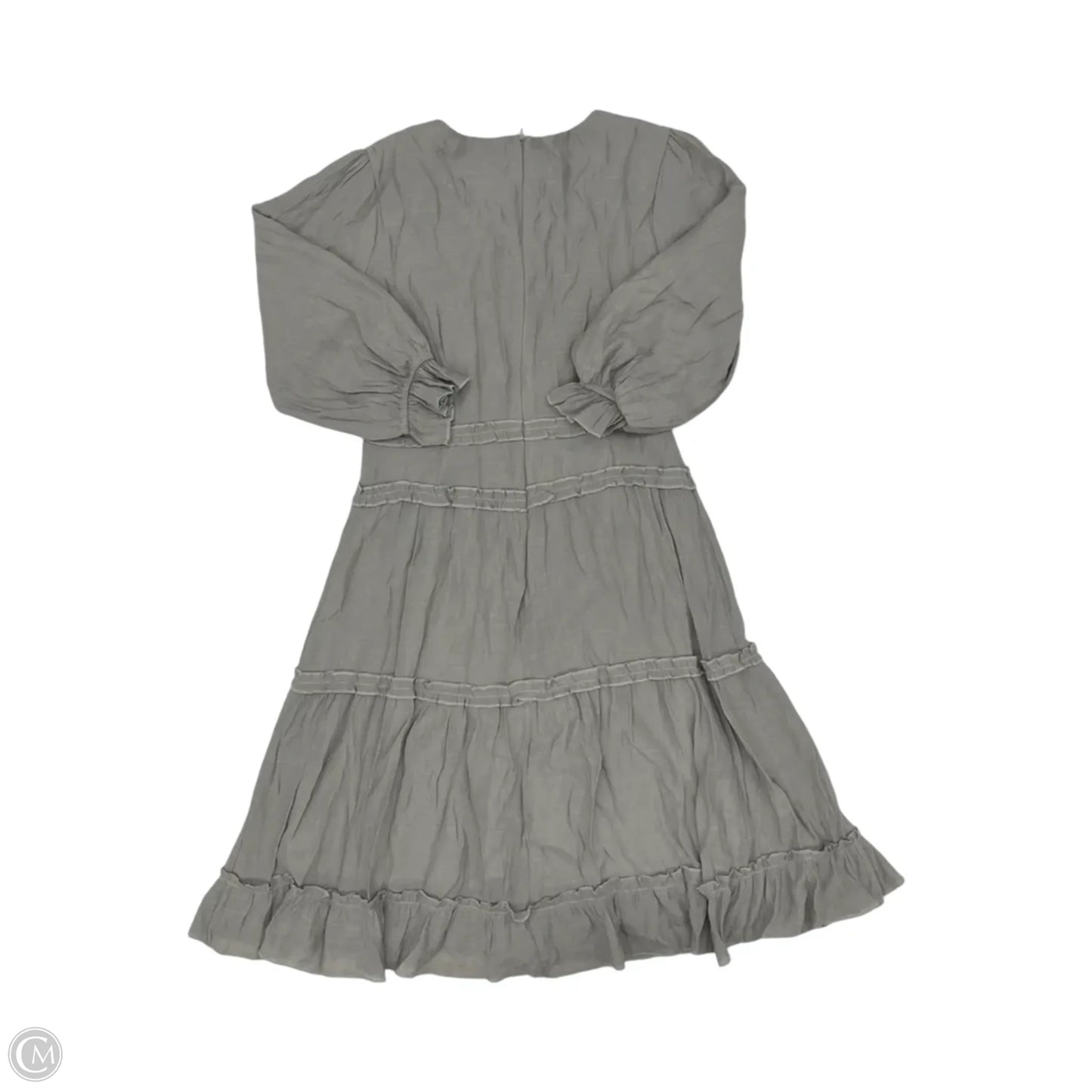 Dress Casual Midi By Clothes Mentor In Grey, Size: S