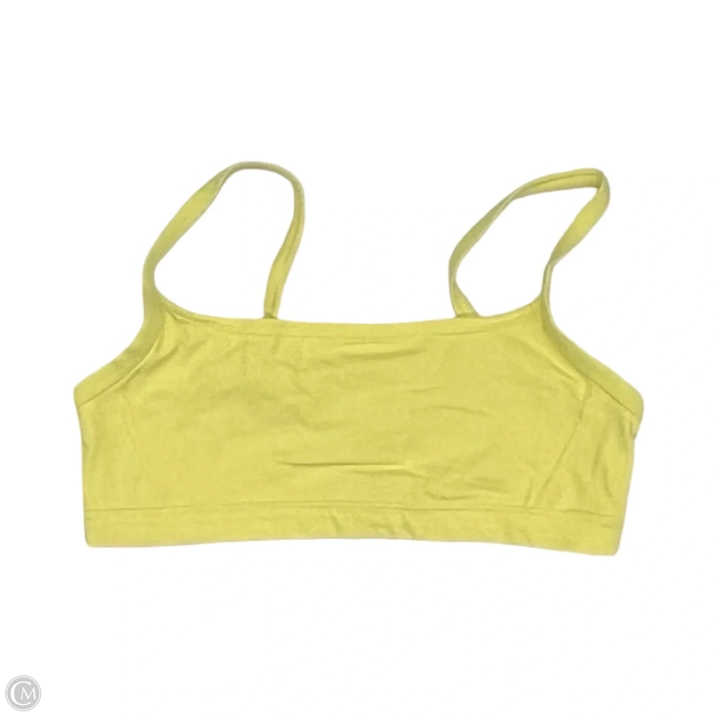 Athletic Bra By Athleta In Yellow, Size: M