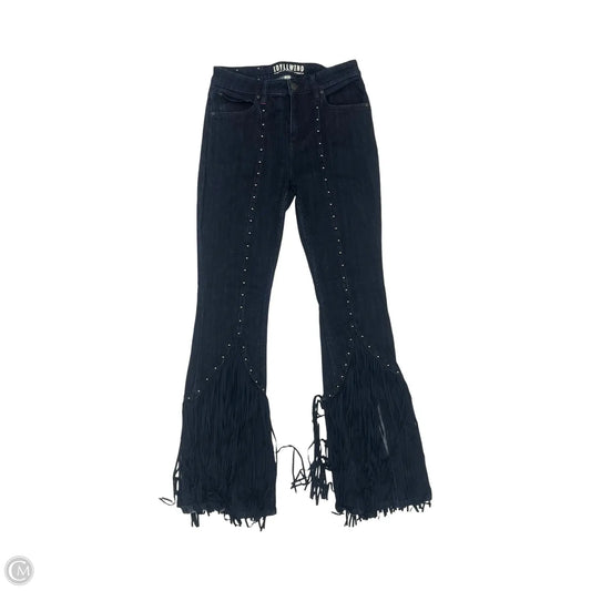 Jeans Flared By Idyllwind In Blue Denim, Size: 8