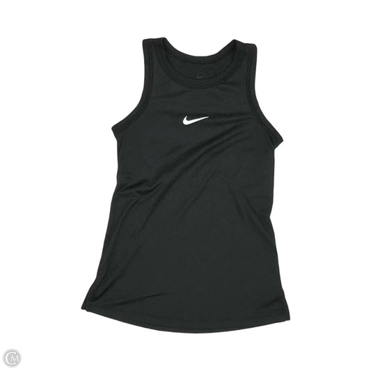 Athletic Tank Top By Nike In Black, Size: Xs