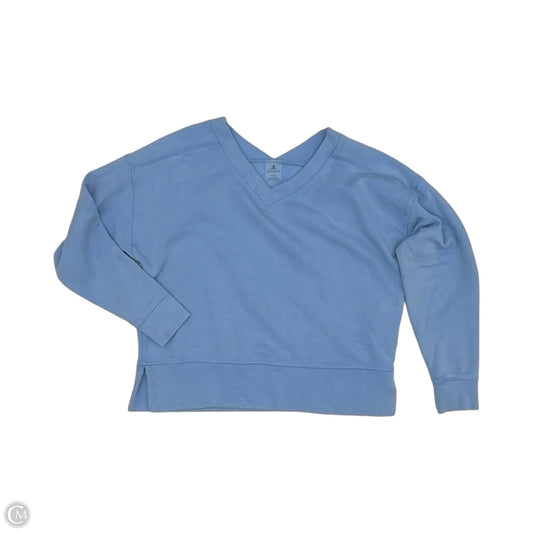 Sweatshirt Crewneck By Danskin In Blue, Size: M