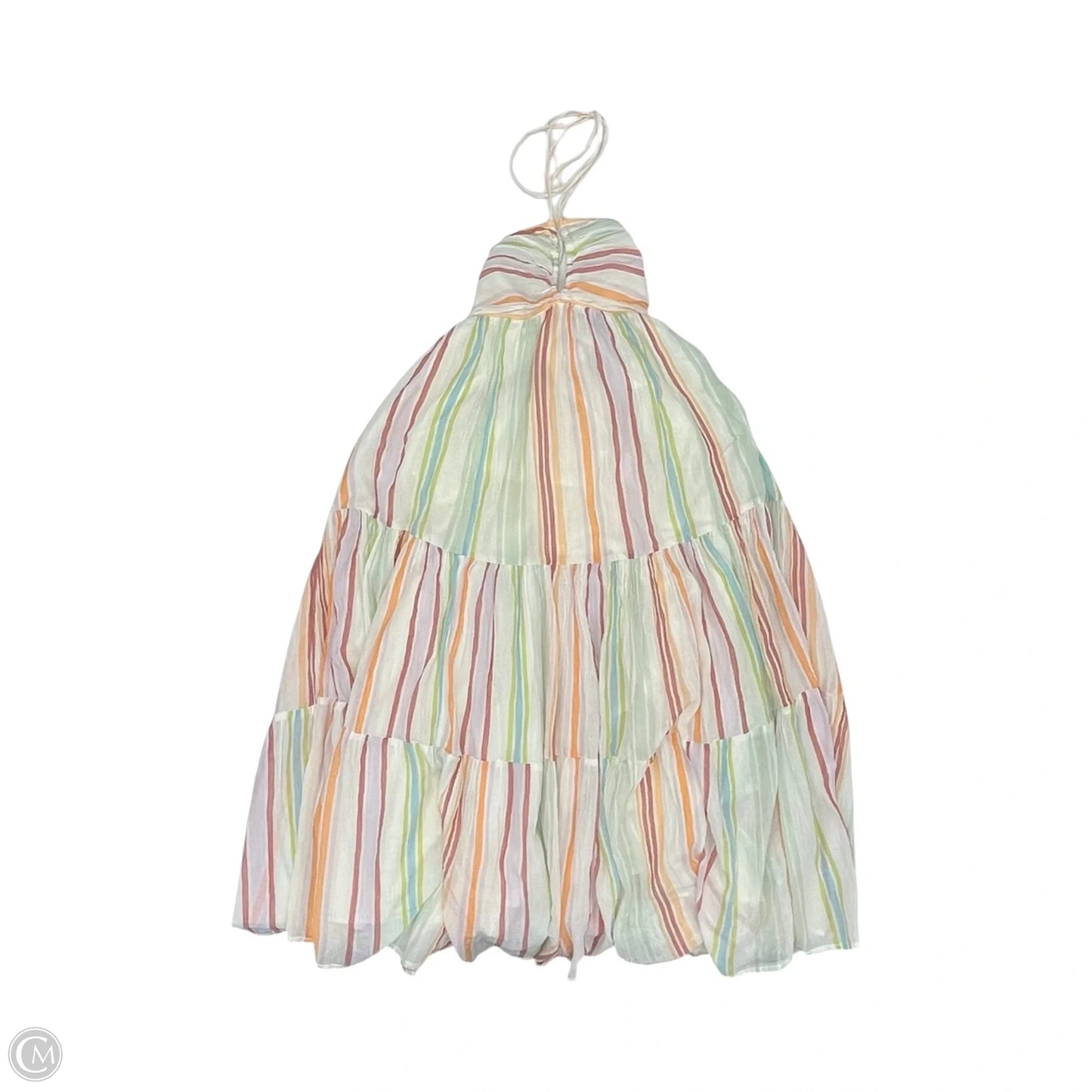 Dress Party Midi By American Eagle In Striped Pattern, Size: L