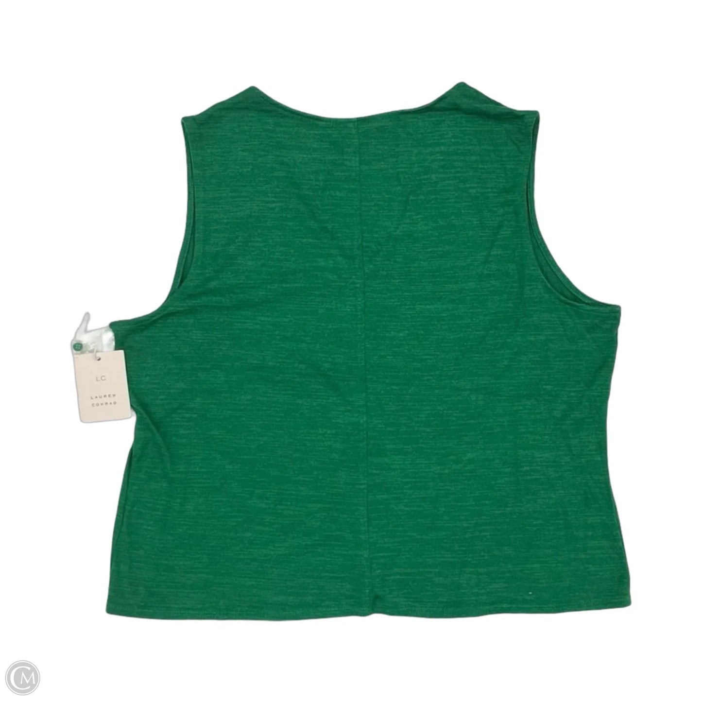 Blouse Sleeveless By Lc Lauren Conrad In Green, Size: Xxl