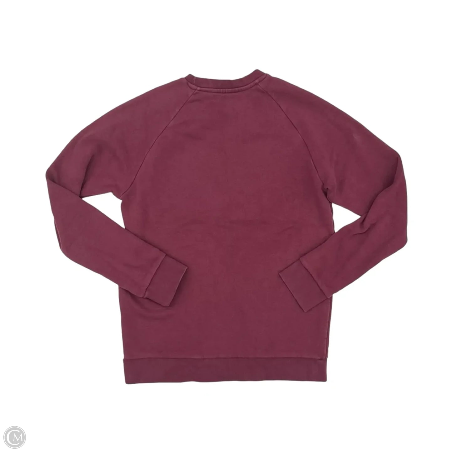 Athletic Sweatshirt Crewneck By Adidas In Red, Size: S