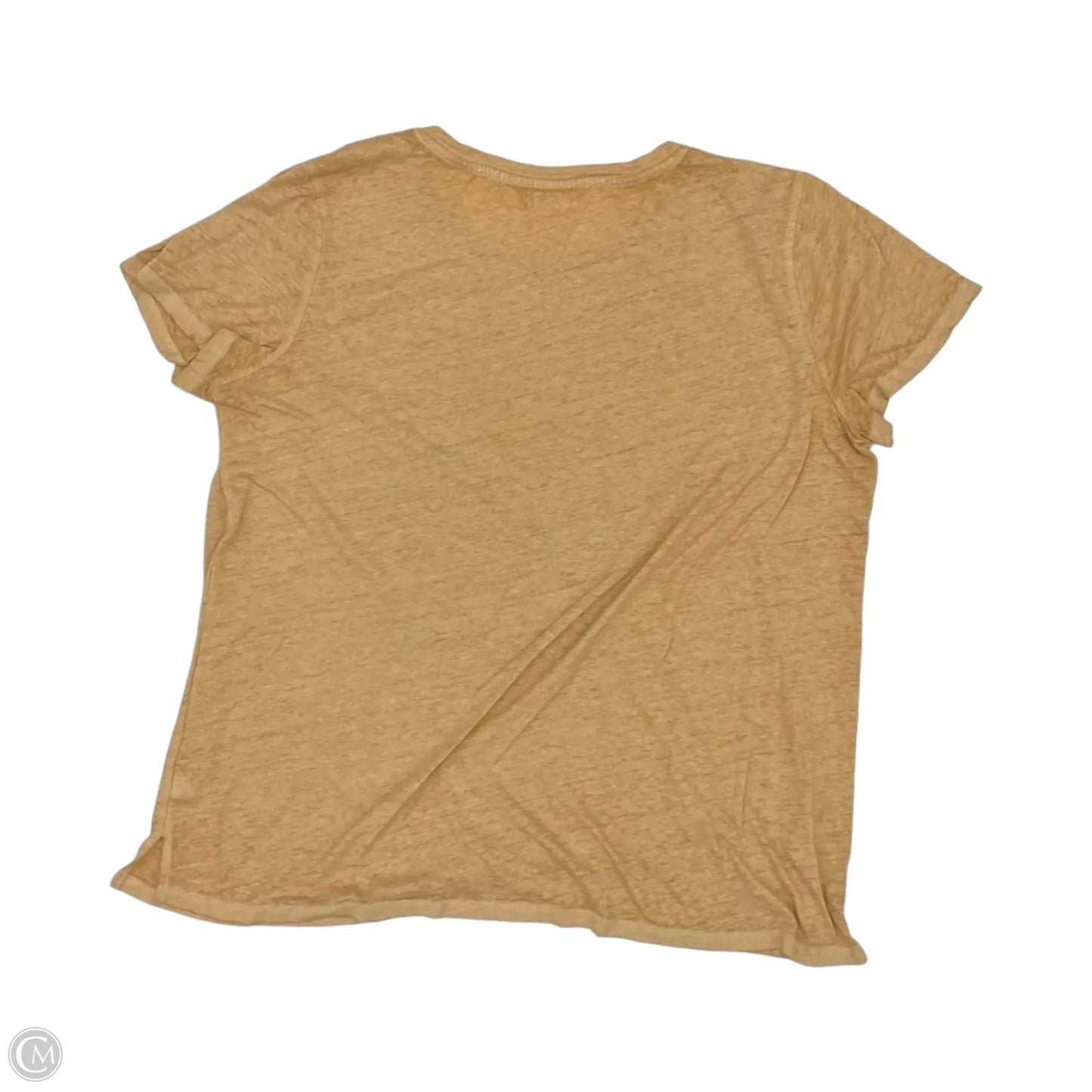 Top Short Sleeve By Maurices In Orange, Size: Xxl