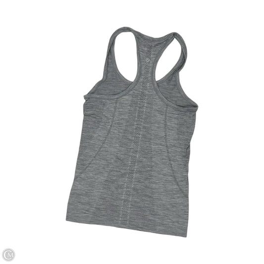 Athletic Tank Top By Lululemon In Grey, Size: S