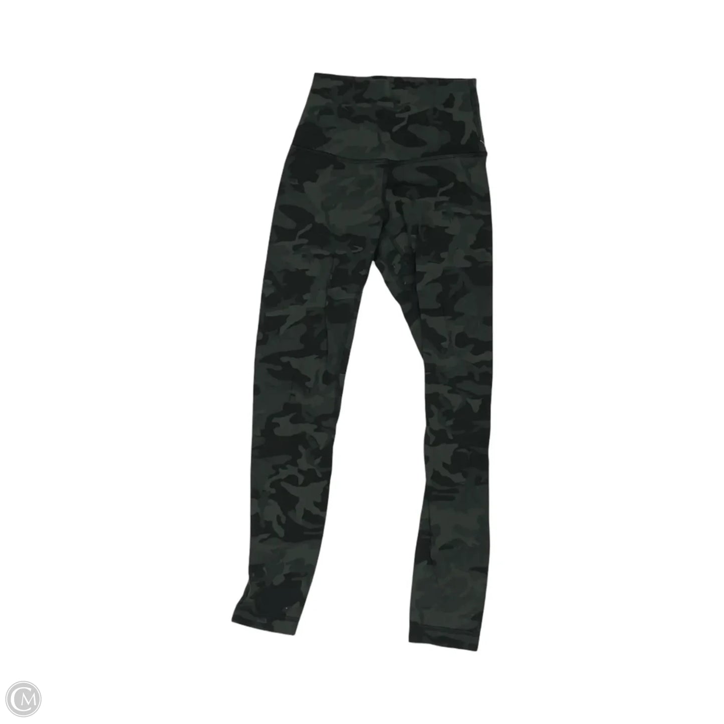 Athletic Leggings Capris By Lululemon In Camouflage Print, Size: Xs
