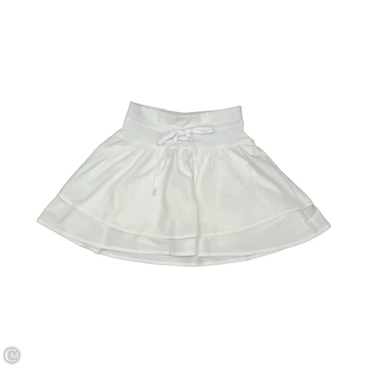 Athletic Skort By Dsg Outerwear In White, Size: Xxs