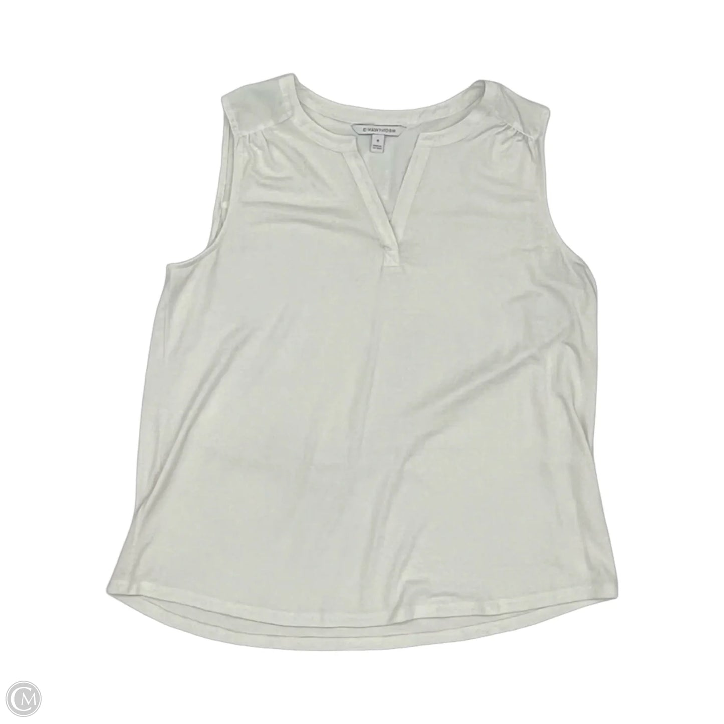 Blouse Sleeveless By 41 Hawthorn In White, Size: Xl