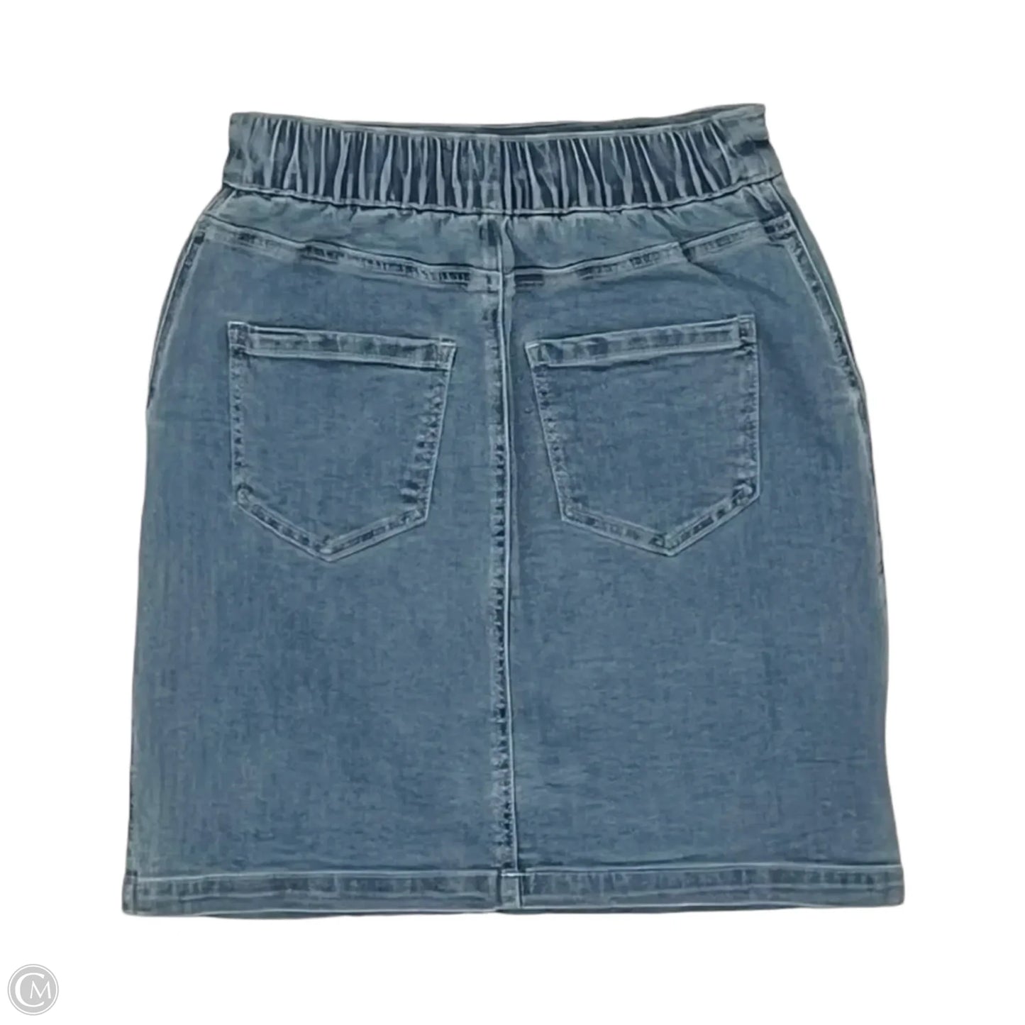 Skort By Boston Proper In Blue Denim, Size: 0