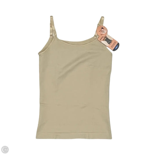 Top Cami By Clothes Mentor In Tan, Size: Xl