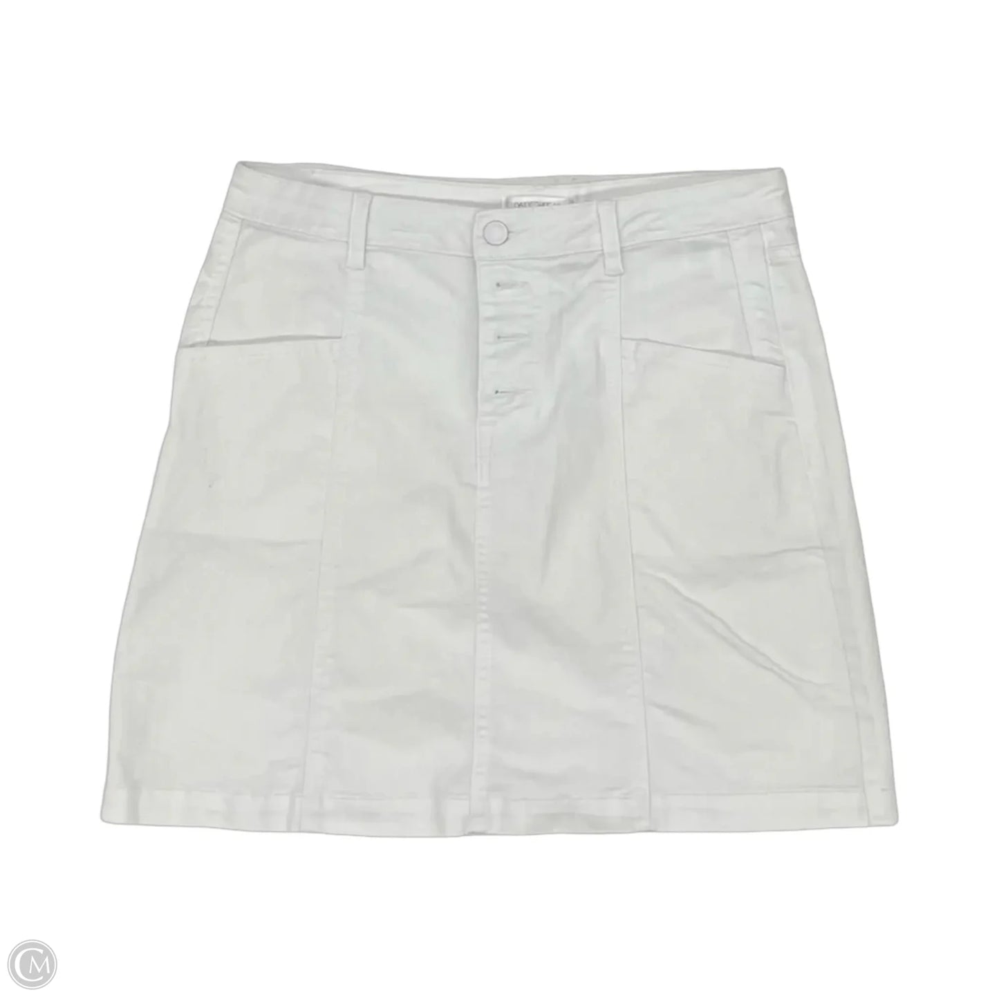 Skirt Mini & Short By Daily Thread In White Denim, Size: M
