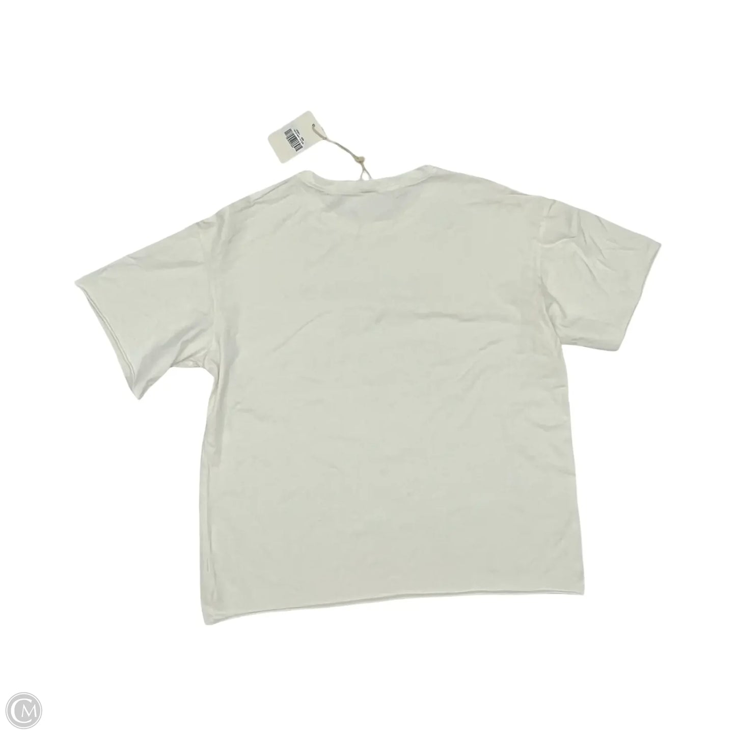 Top Short Sleeve By Cmf In Cream, Size: S