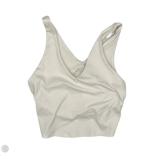 Athletic Tank Top By All In Motion In Cream, Size: M