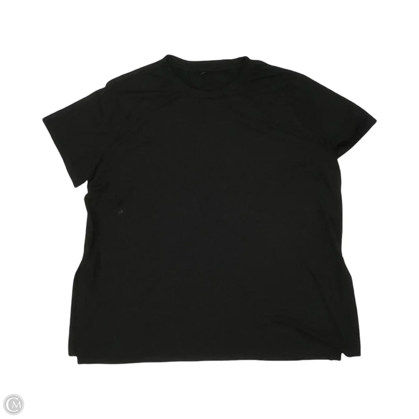 Top Short Sleeve By Cmf In Black, Size: Xl