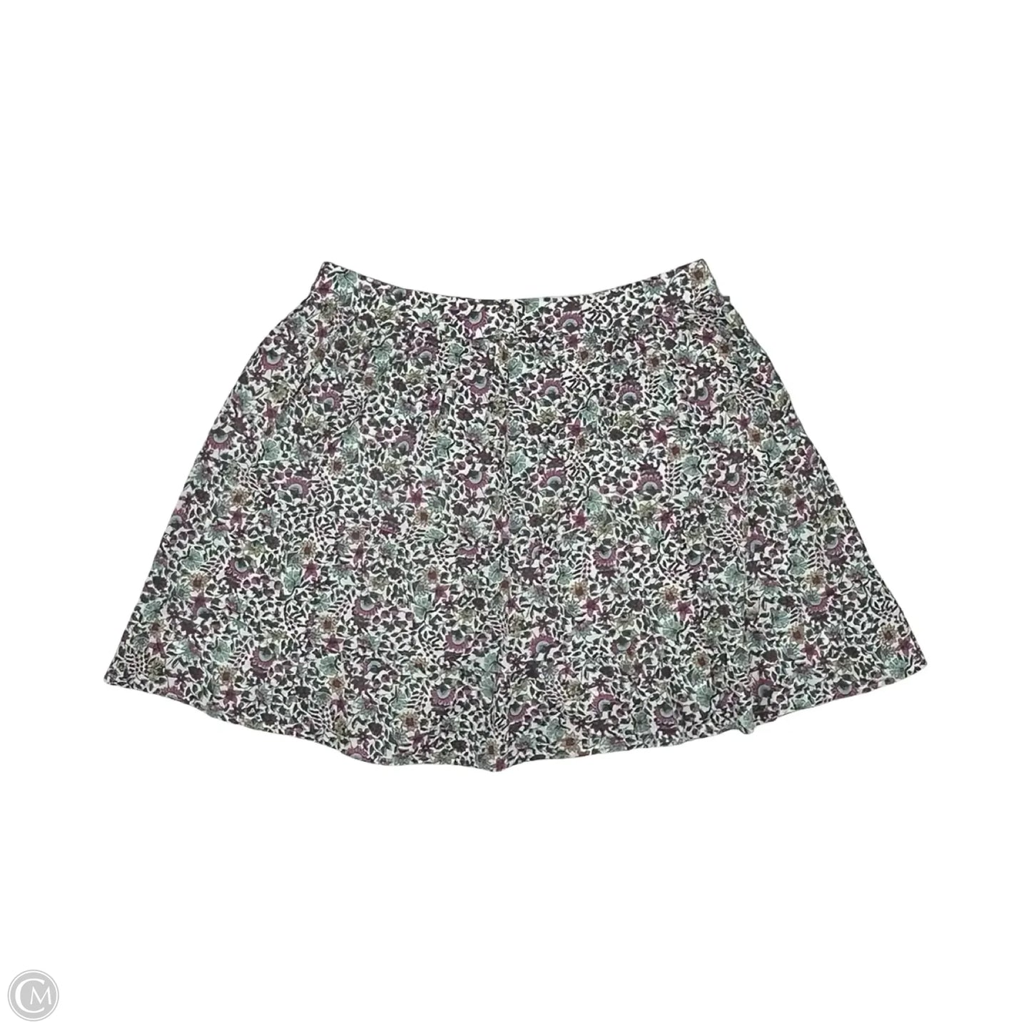 Skirt Mini & Short By J. Crew In Floral Print, Size: S