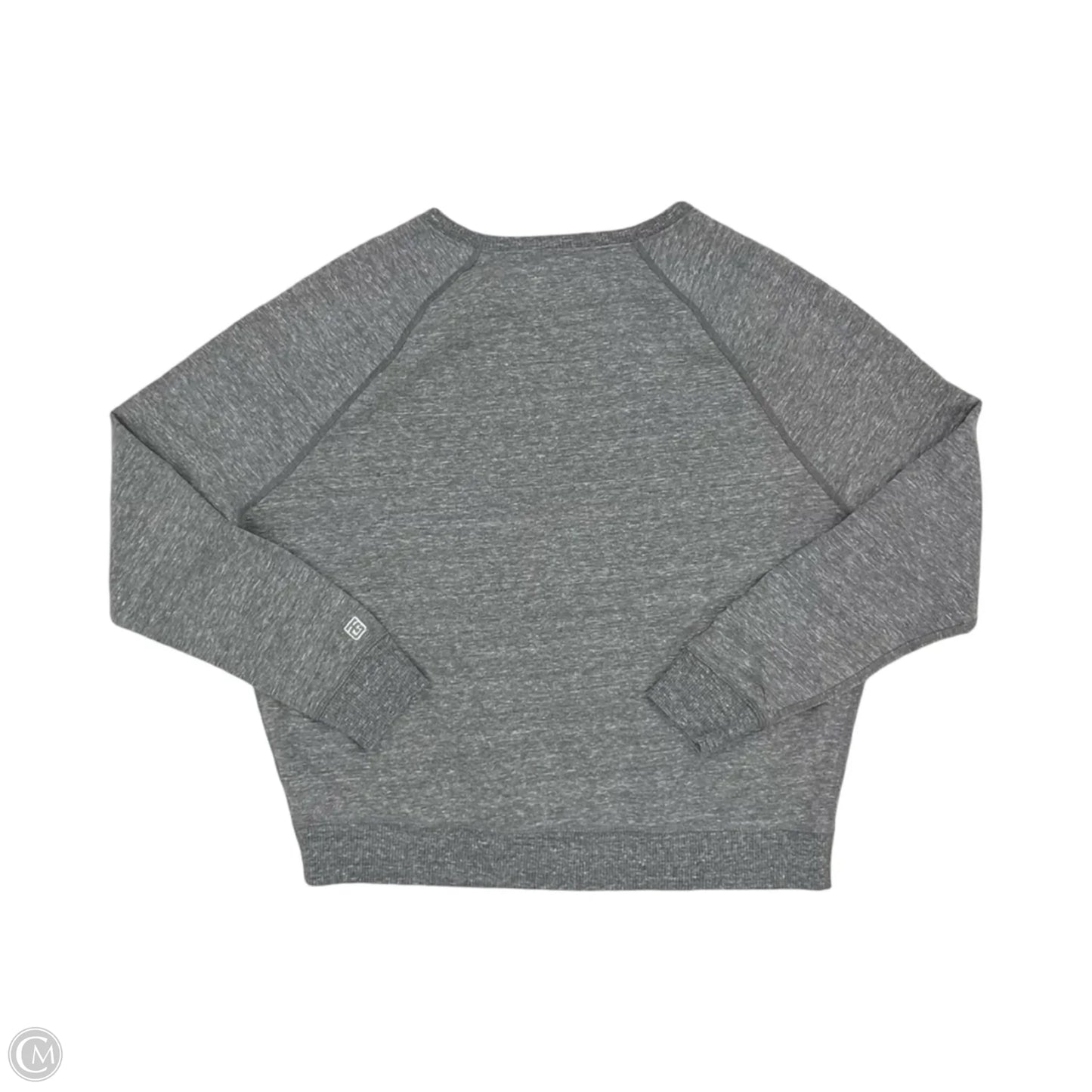Sweatshirt Crewneck By Cme In Grey, Size: M