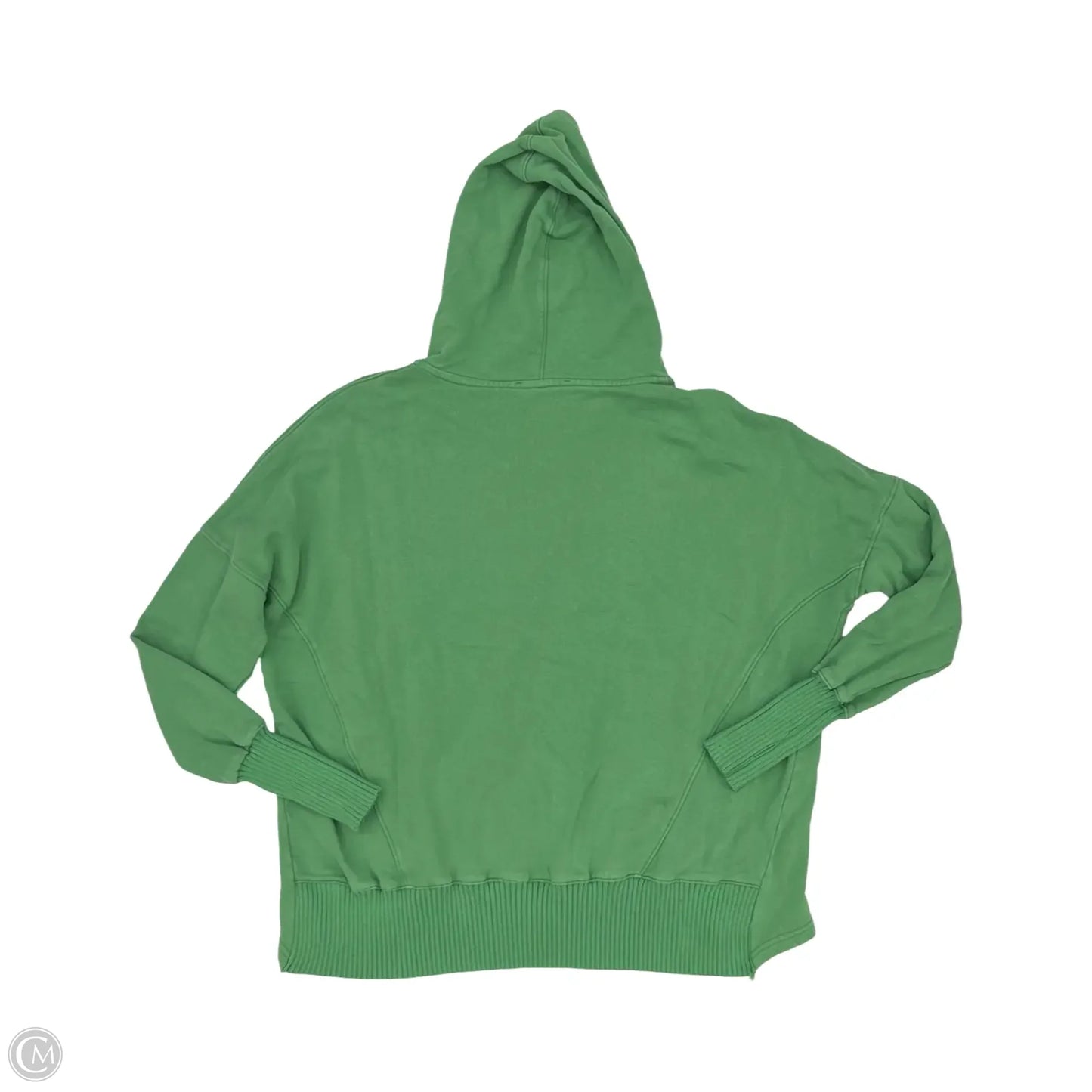 Sweatshirt Hoodie By Bucketlist In Green, Size: S