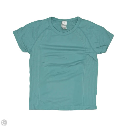 Athletic Top Short Sleeve By Old Navy In Blue, Size: M