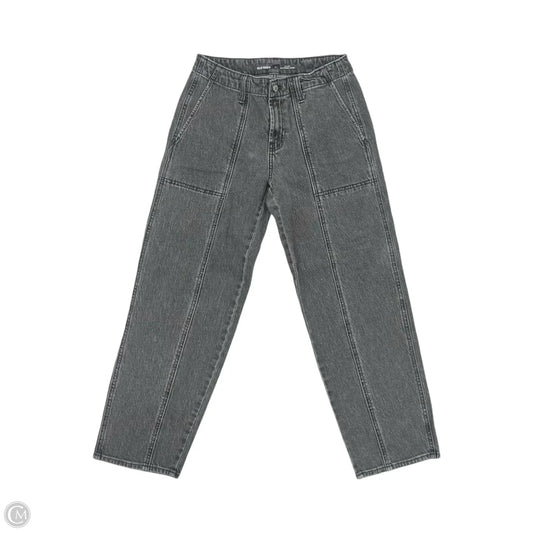 Jeans Boyfriend By Old Navy In Black Denim, Size: 4