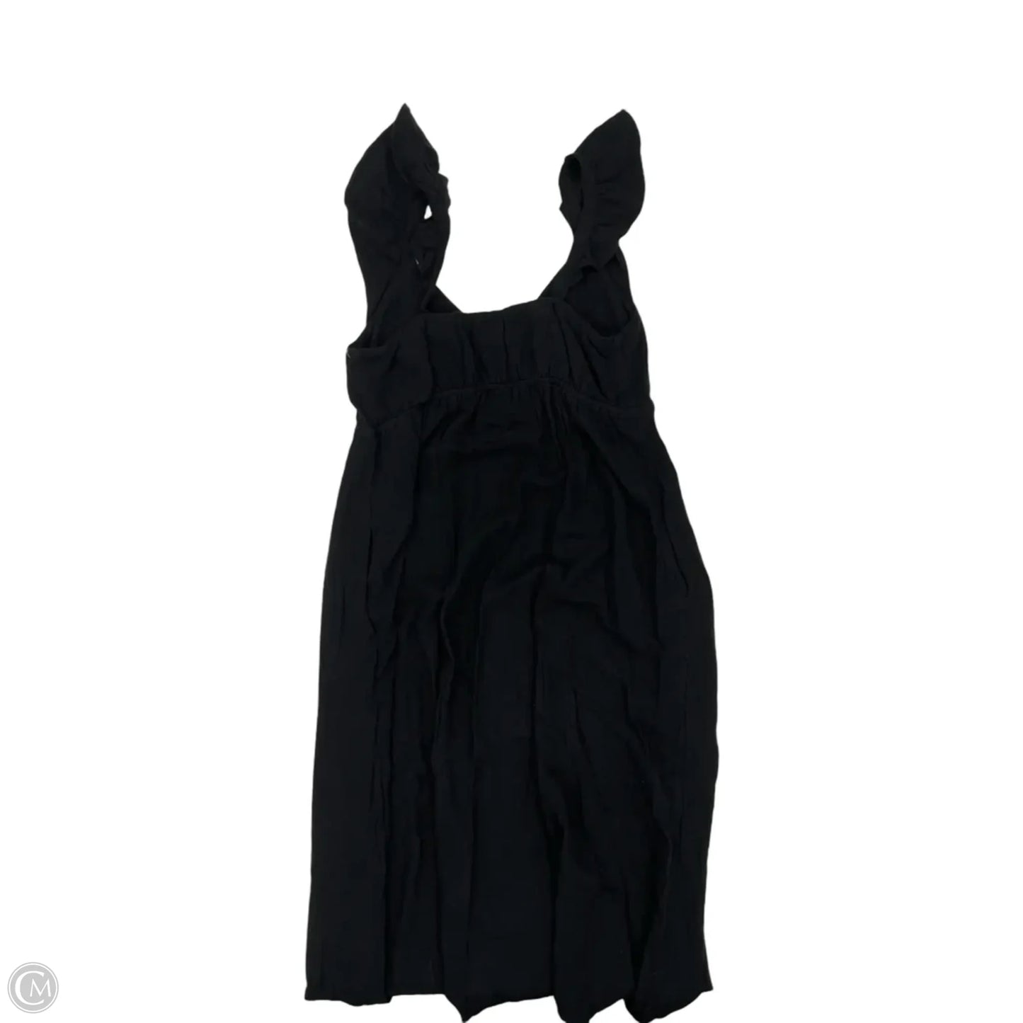 Dress Casual Midi By Time And Tru In Black, Size: M
