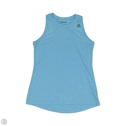 Athletic Tank Top By Reebok In Blue, Size: S