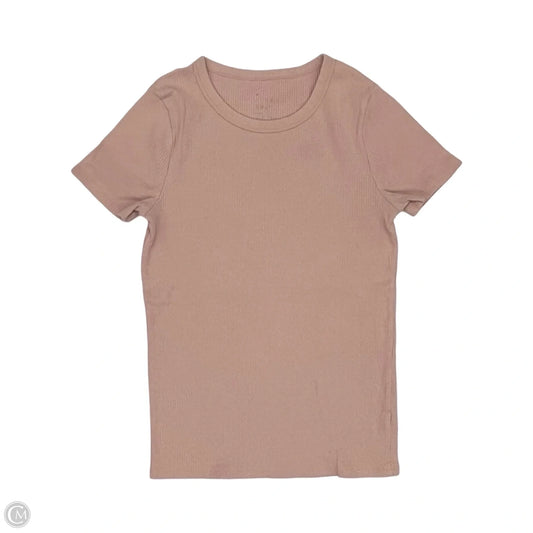 Top Short Sleeve By A New Day In Pink, Size: S