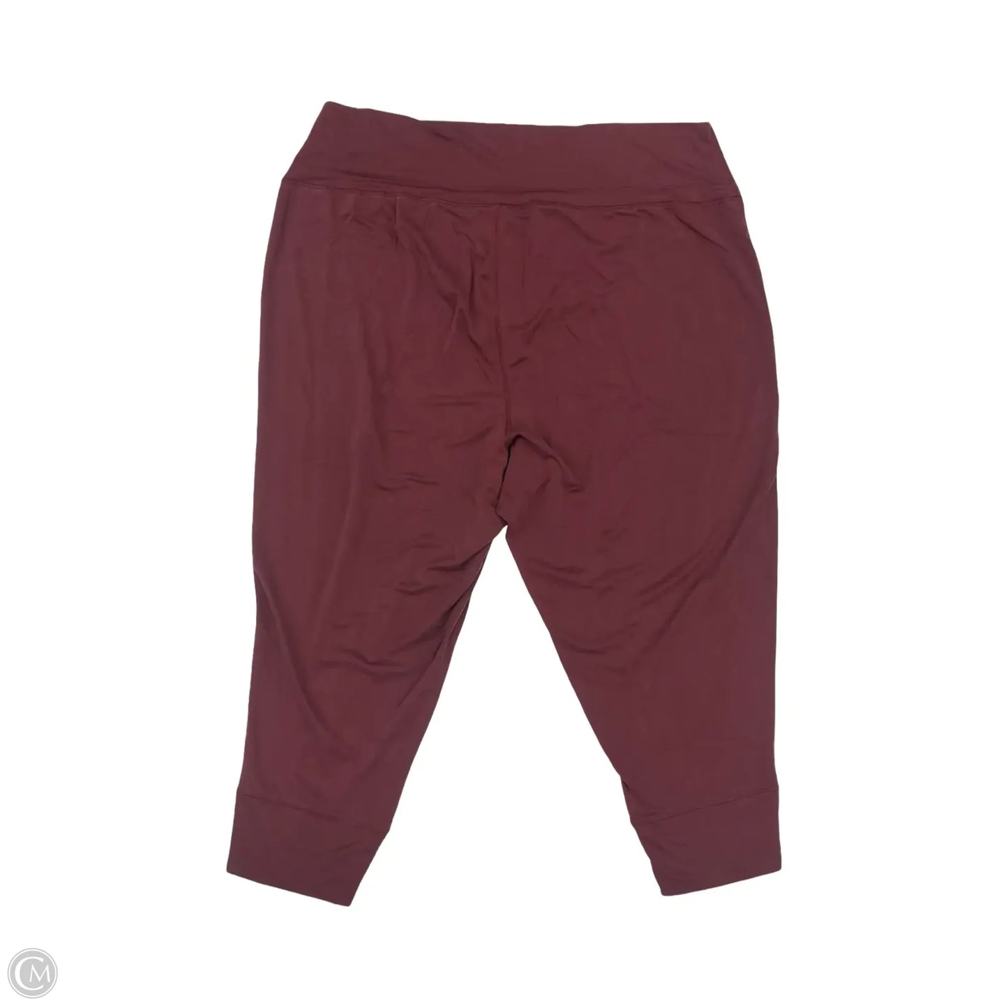 Pants Joggers By Fabletics In Red, Size: 3x