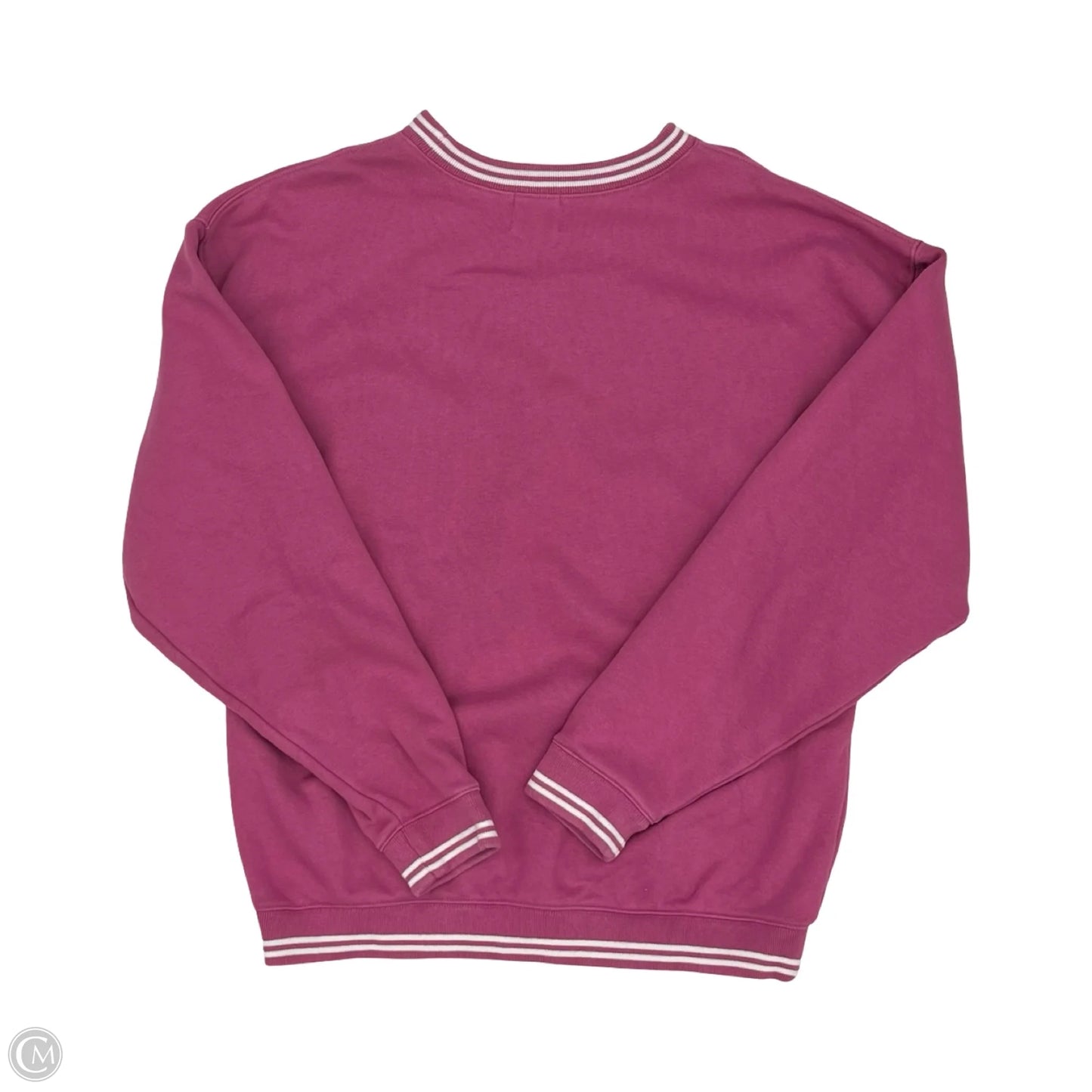 Sweatshirt Crewneck By Disney In Pink, Size: M