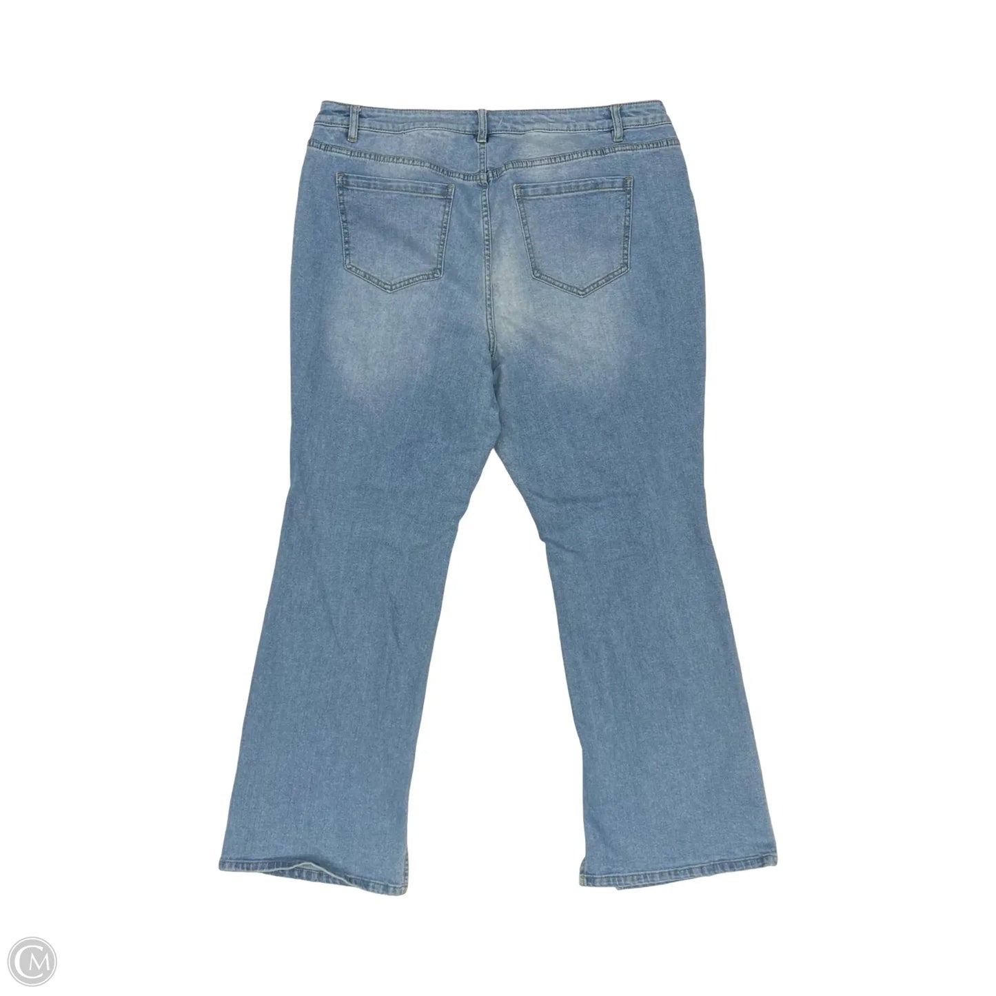Jeans Boot Cut By Eloquii In Blue Denim, Size: 20