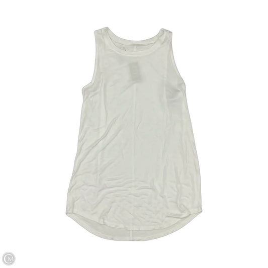 Blouse Sleeveless By Maurices In Cream, Size: S