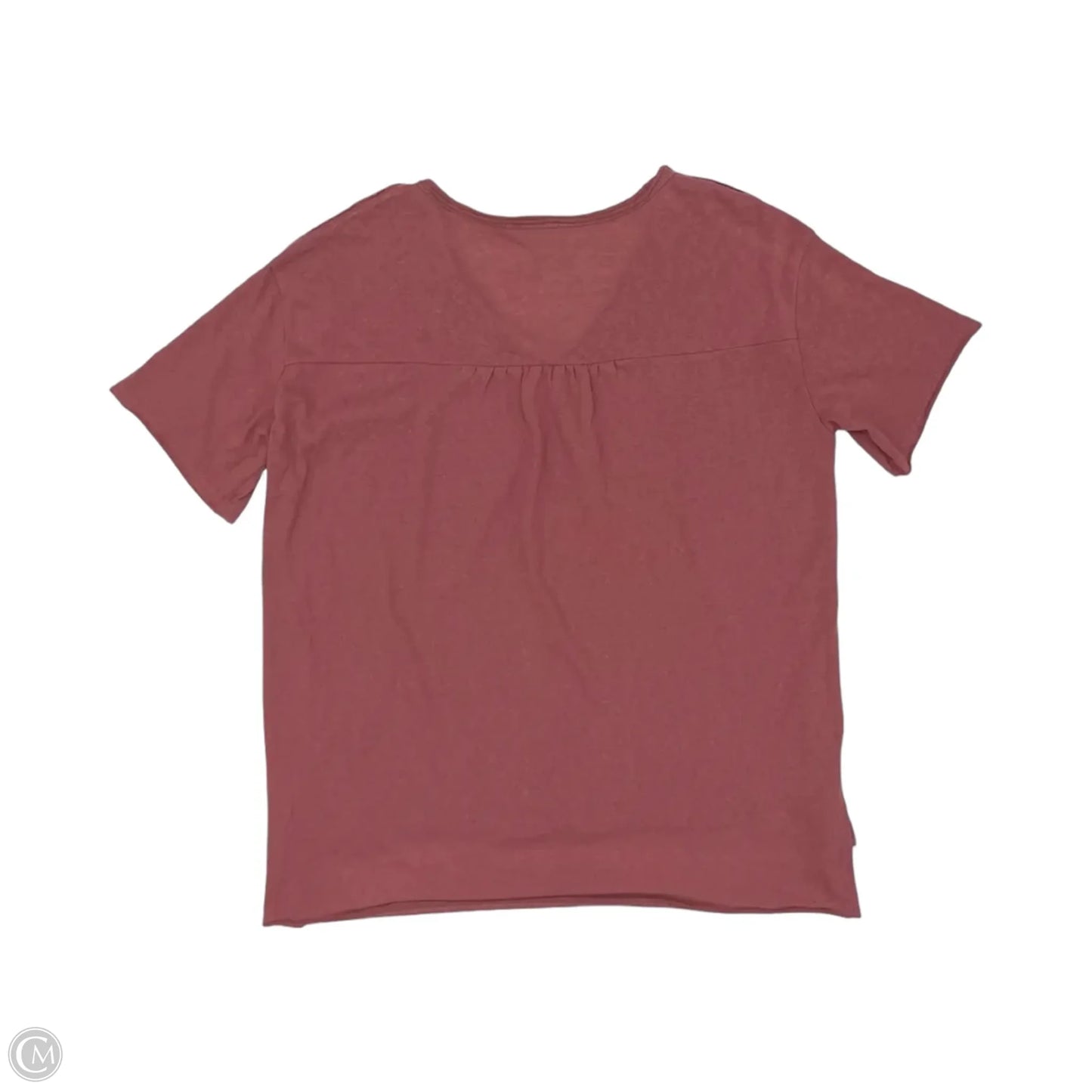 Top Short Sleeve By La Miel In Pink, Size: S
