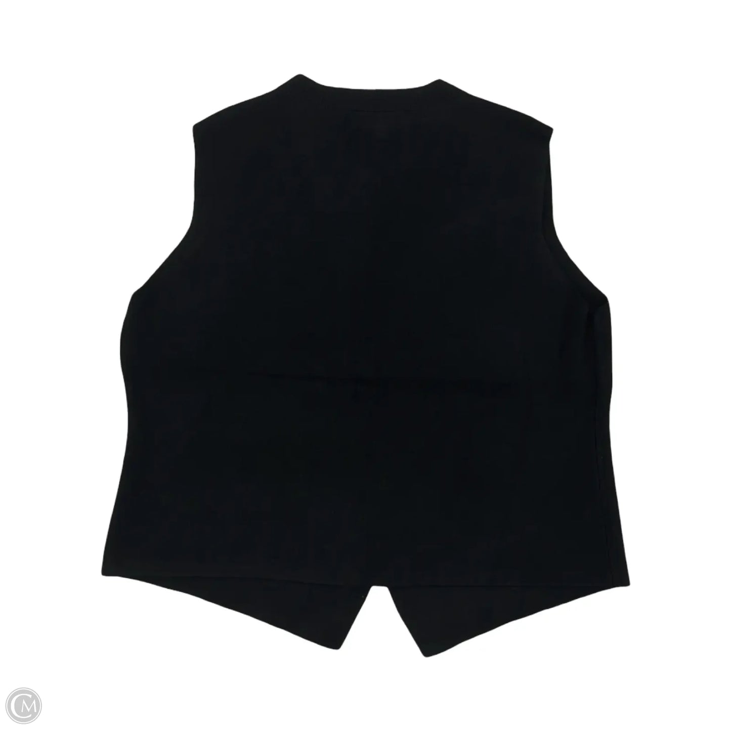 Vest Sweater By Loft In Black, Size: Xl