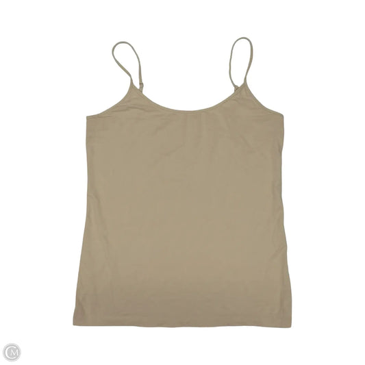 Top Cami By Loft In Tan, Size: L
