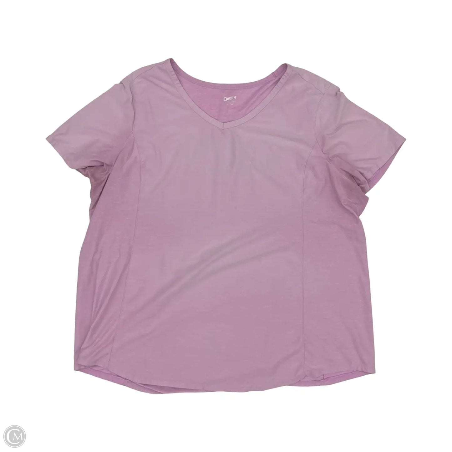 Top Short Sleeve By Duluth Trading In Pink, Size: 2x