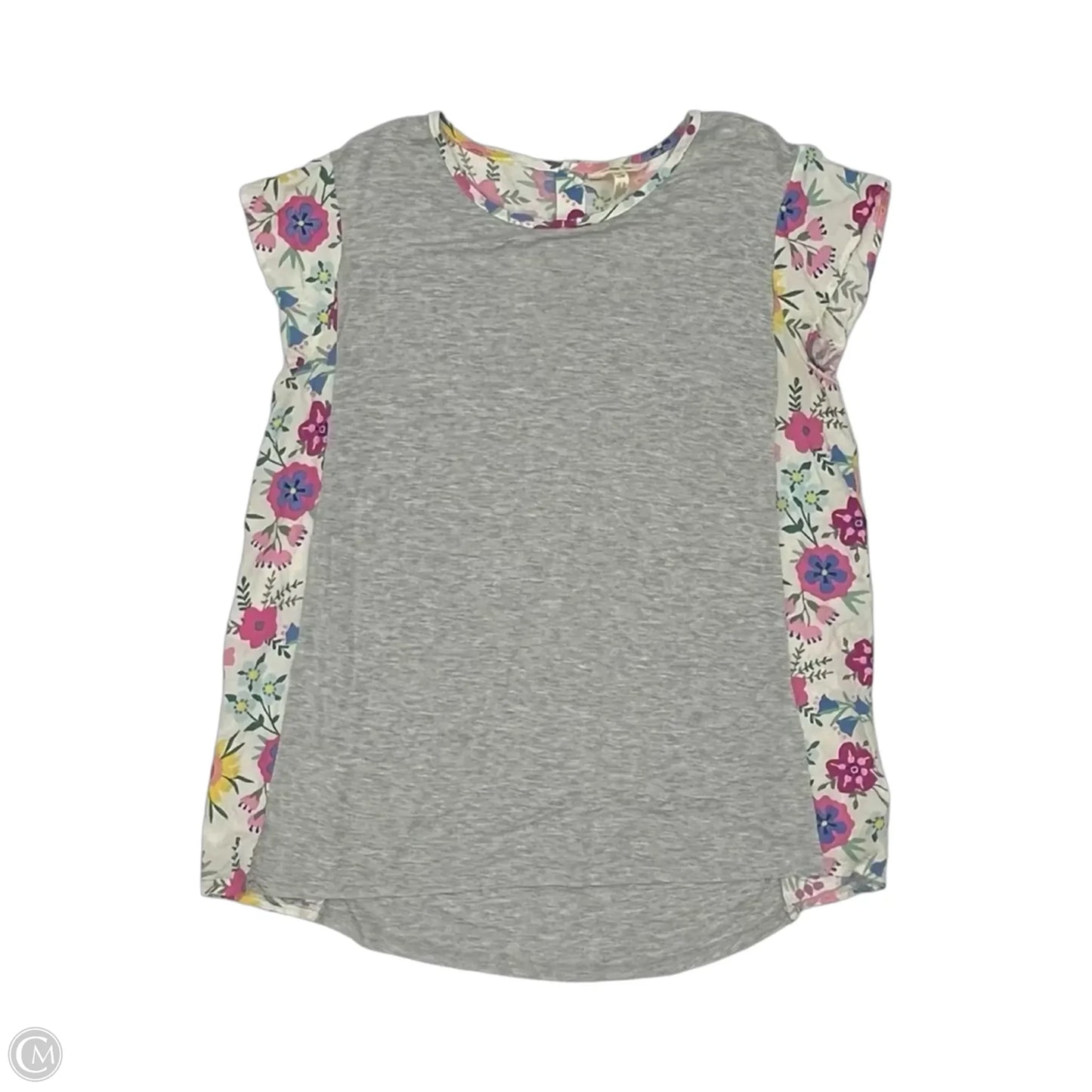 Blouse Short Sleeve By Matilda Jane In Floral Print, Size: L