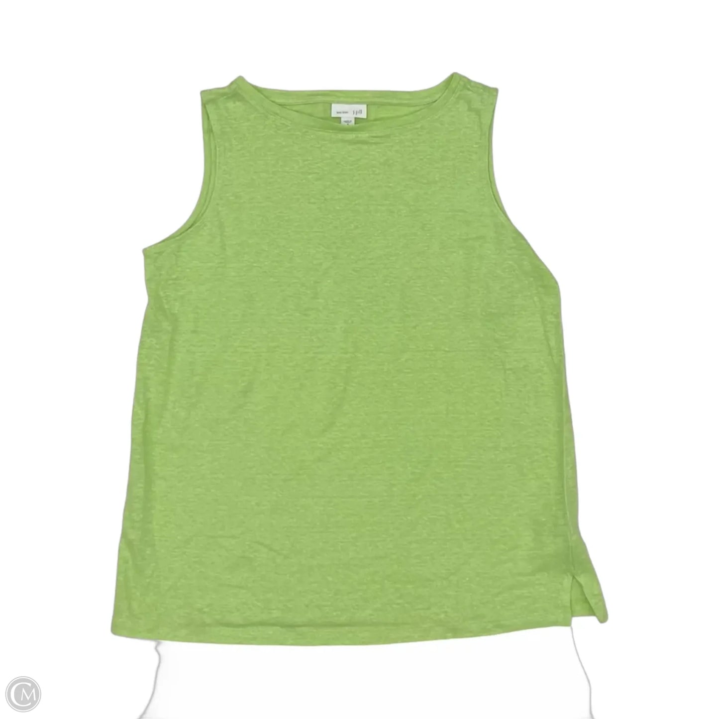Tank Top By J. Jill In Green, Size: M