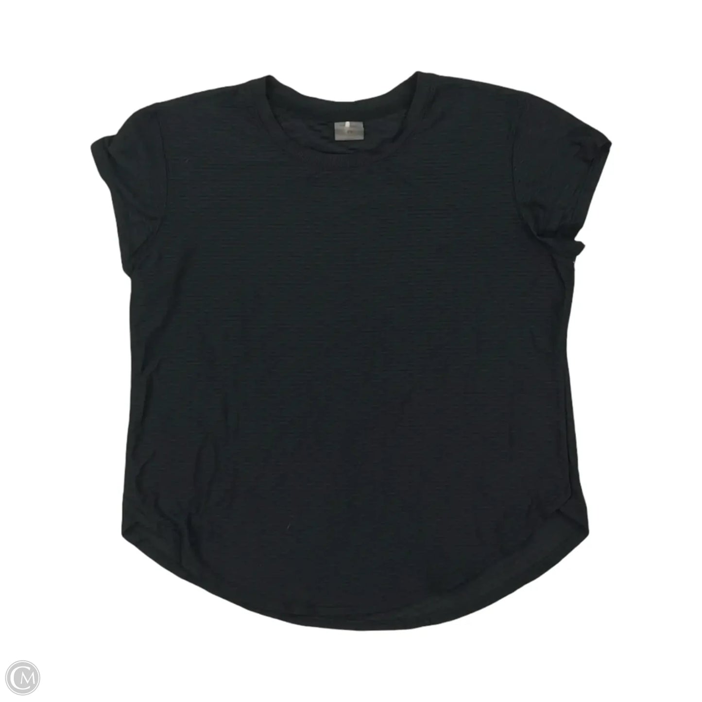 Athletic Top Short Sleeve By Calia In Black, Size: M