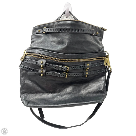 Crossbody Leather By Clothes Mentor, Size: Large