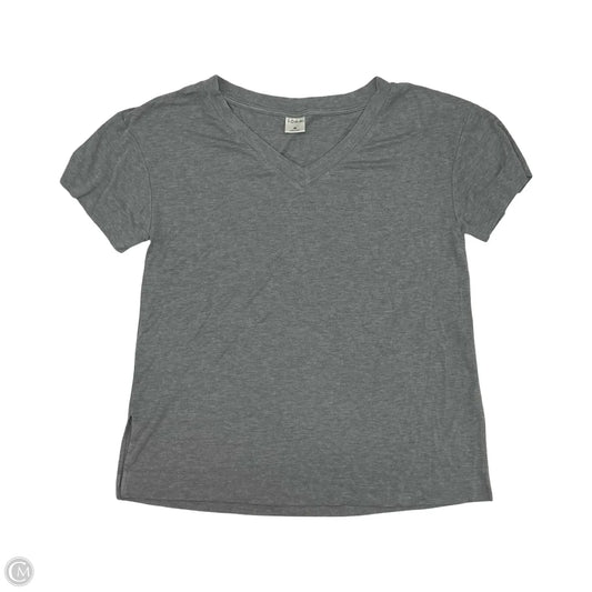 Top Short Sleeve By Soma In Grey, Size: M