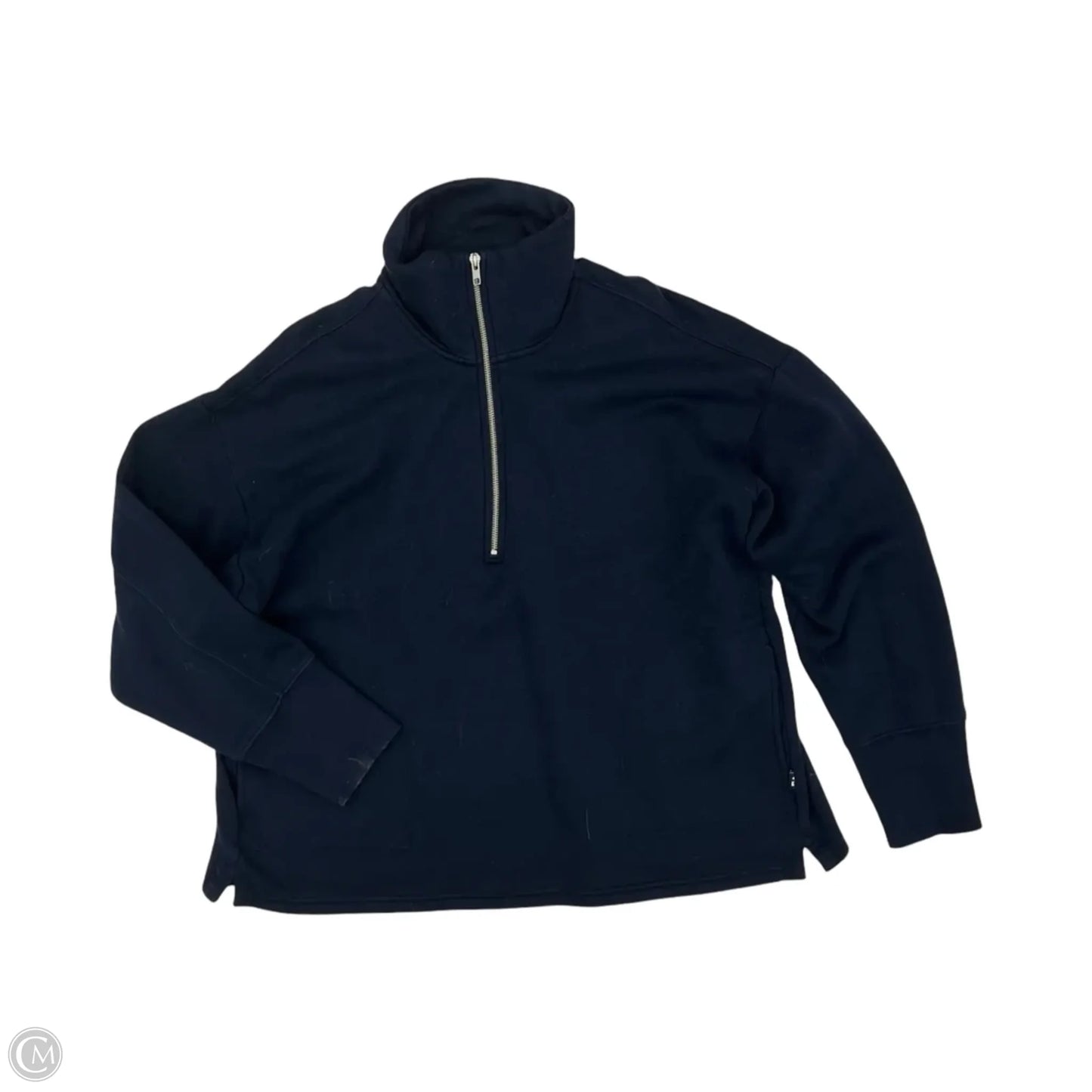 Sweatshirt Collar By Free Assembly In Navy, Size: Xxl